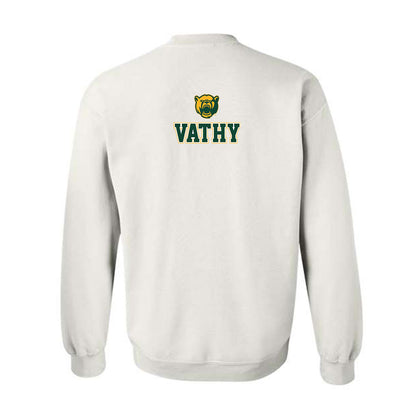 Baylor - NCAA Acrobatics & Tumbling : Gabby Vathy - National Champions Shersey Crewneck Sweatshirt-1