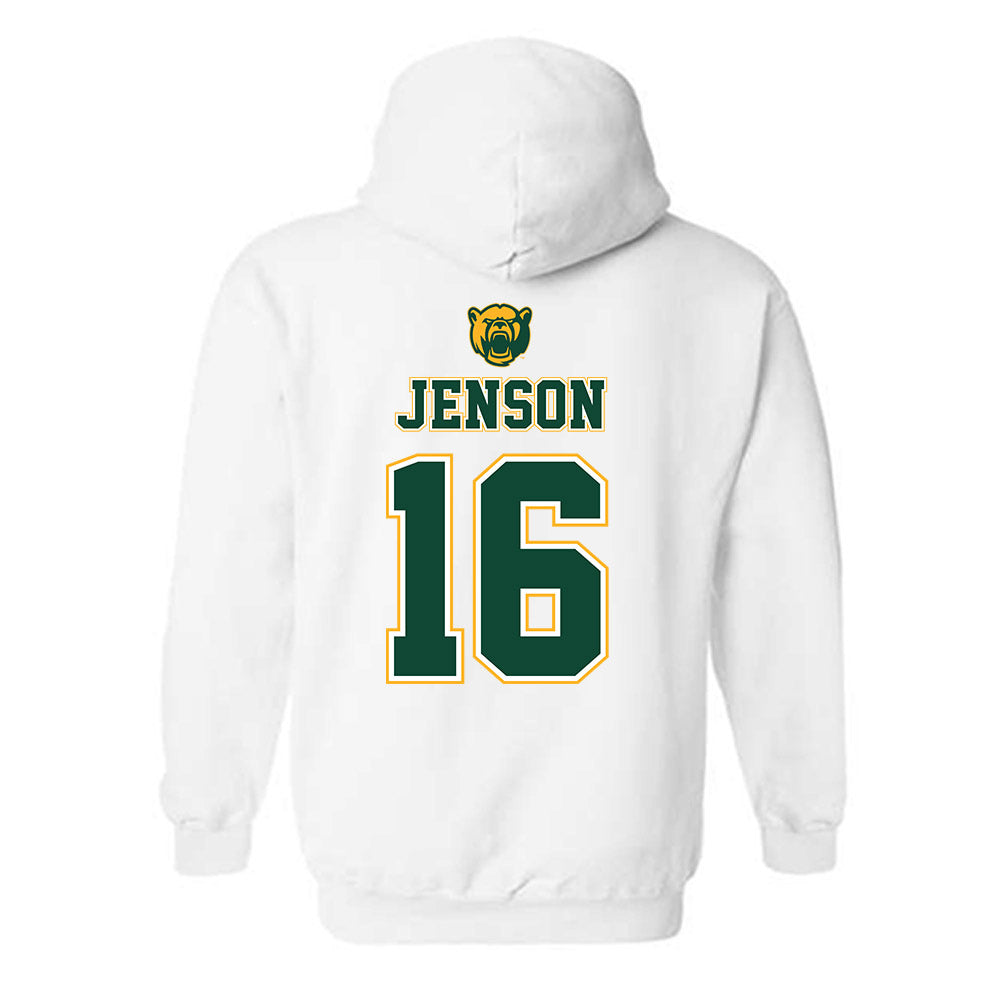 Baylor - NCAA Acrobatics & Tumbling : Maddy Jenson - National Champions Shersey Hooded Sweatshirt-1