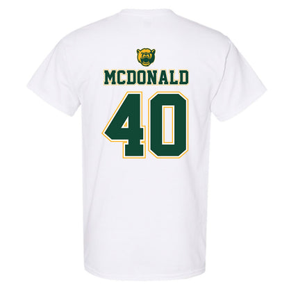 Baylor - NCAA Acrobatics & Tumbling : Leavy McDonald - National Champions Shersey T-Shirt-1