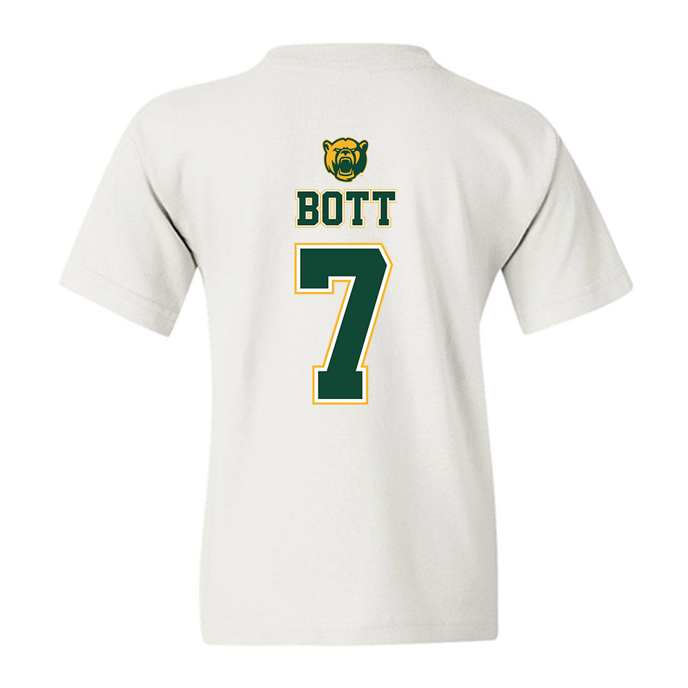 Baylor - NCAA Acrobatics & Tumbling : Emily Bott - National Champions Shersey Youth T-Shirt-1