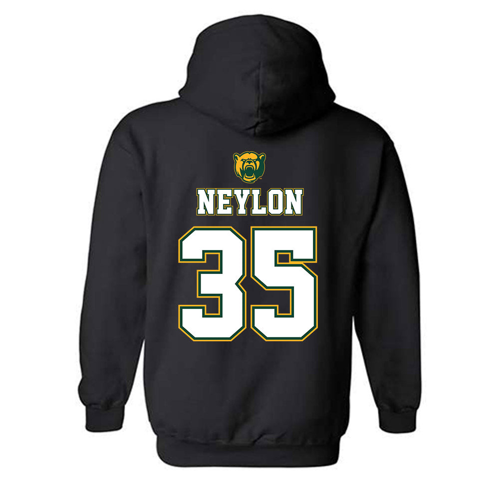 Baylor - NCAA Acrobatics & Tumbling : Sophia Neylon - National Champions Shersey Hooded Sweatshirt-1
