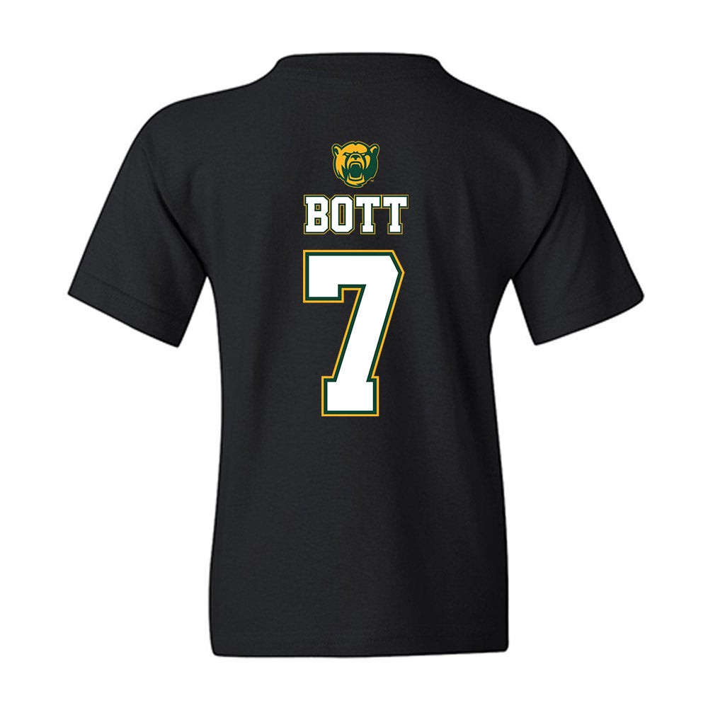 Baylor - NCAA Acrobatics & Tumbling : Emily Bott - National Champions Shersey Youth T-Shirt-1