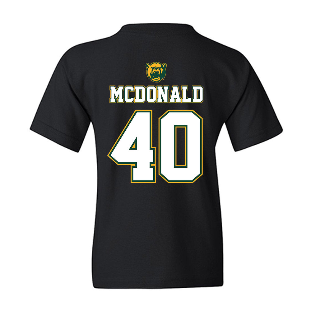 Baylor - NCAA Acrobatics & Tumbling : Leavy McDonald - National Champions Shersey Youth T-Shirt-1
