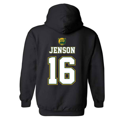 Baylor - NCAA Acrobatics & Tumbling : Maddy Jenson - National Champions Shersey Hooded Sweatshirt-1