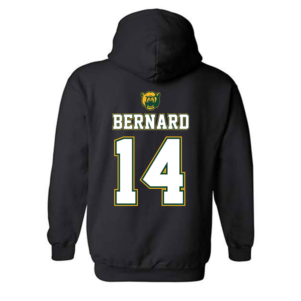 Baylor - NCAA Acrobatics & Tumbling : Charlotte Bernard - National Champions Shersey Hooded Sweatshirt-1