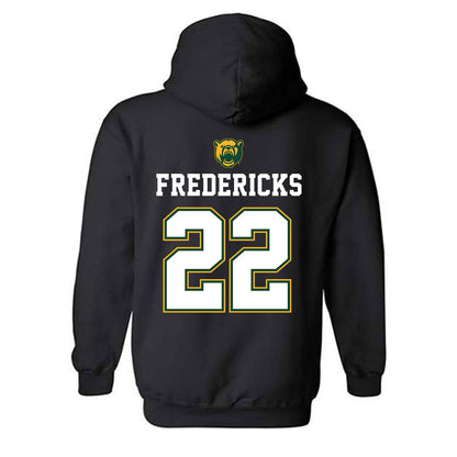 Baylor - NCAA Acrobatics & Tumbling : Leah Fredericks - National Champions Shersey Hooded Sweatshirt-1