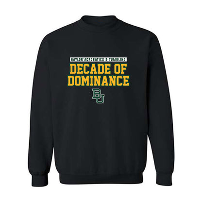 Baylor - NCAA Acrobatics & Tumbling : Sarah Kerr - National Champions Shersey Crewneck Sweatshirt-0