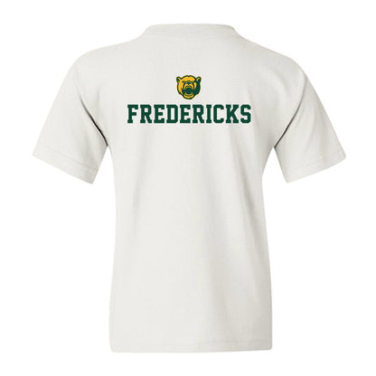 Baylor - NCAA Acrobatics & Tumbling : Leah Fredericks - National Champions Shersey Youth T-Shirt-1