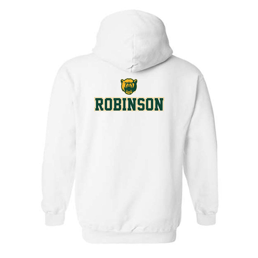 Baylor - NCAA Acrobatics & Tumbling : Kelsey Robinson - National Champions Shersey Hooded Sweatshirt-1