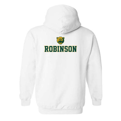 Baylor - NCAA Acrobatics & Tumbling : Kelsey Robinson - National Champions Shersey Hooded Sweatshirt-1