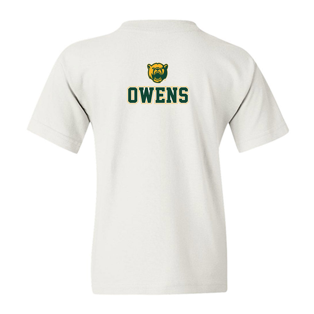 Baylor - NCAA Acrobatics & Tumbling : Lawrence Owens - National Champions Shersey Youth T-Shirt-1