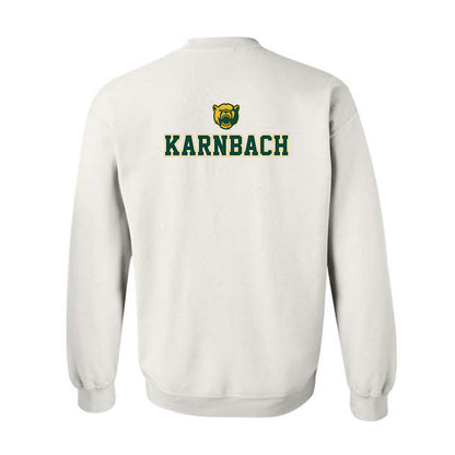 Baylor - NCAA Acrobatics & Tumbling : Cassandra Karnbach - National Champions Shersey Crewneck Sweatshirt-1