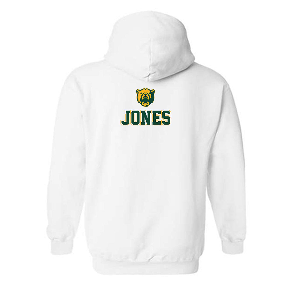 Baylor - NCAA Acrobatics & Tumbling : Camryn Jones - National Champions Shersey Hooded Sweatshirt-1