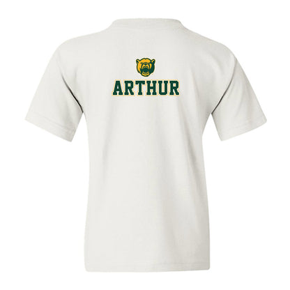 Baylor - NCAA Acrobatics & Tumbling : Mo Arthur - National Champions Shersey Youth T-Shirt-1