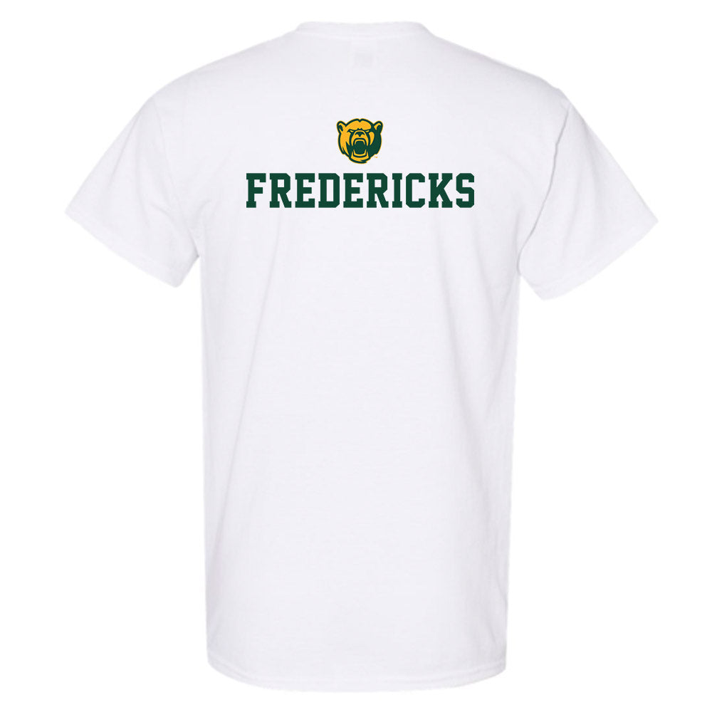 Baylor - NCAA Acrobatics & Tumbling : Leah Fredericks - National Champions Shersey T-Shirt-1