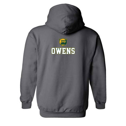 Baylor - NCAA Acrobatics & Tumbling : Lawrence Owens - National Champs Shersey Hooded Sweatshirt-1