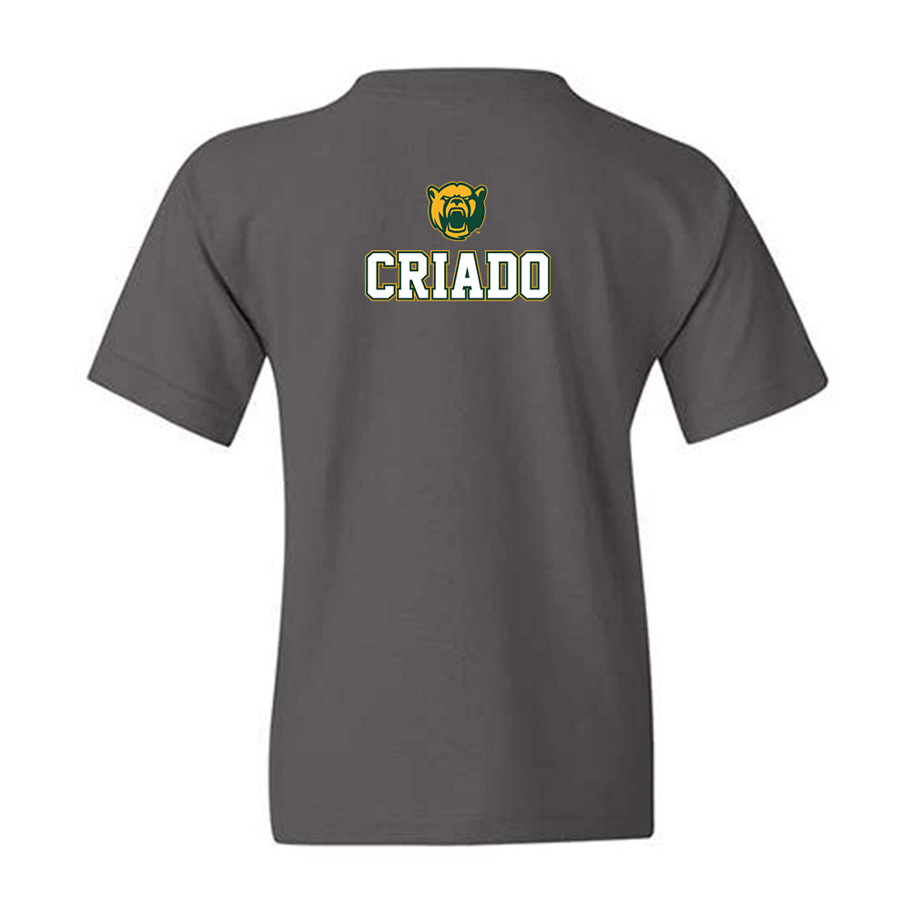 Baylor - NCAA Acrobatics & Tumbling : Sofia Criado - National Champs Shersey Youth T-Shirt-1
