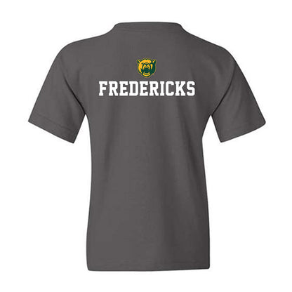 Baylor - NCAA Acrobatics & Tumbling : Leah Fredericks - National Champs Shersey Youth T-Shirt-1