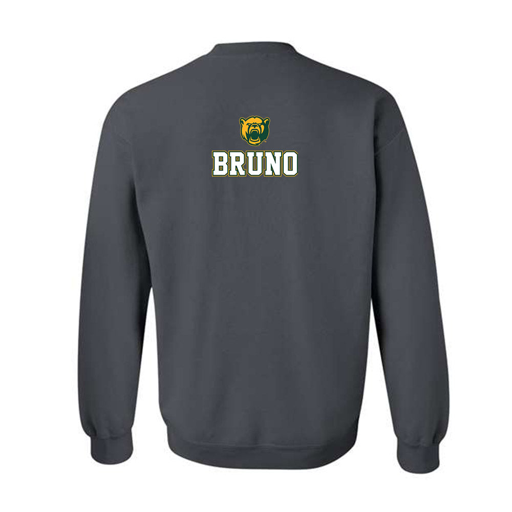 Baylor - NCAA Acrobatics & Tumbling : Carleigh Bruno - National Champs Shersey Crewneck Sweatshirt-1