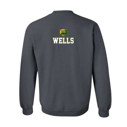Baylor - NCAA Acrobatics & Tumbling : Meredith Wells - National Champs Shersey Crewneck Sweatshirt-1