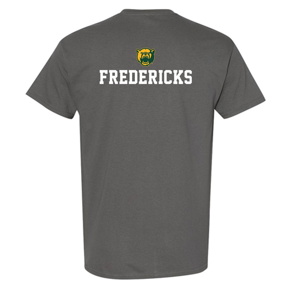 Baylor - NCAA Acrobatics & Tumbling : Leah Fredericks - National Champs Shersey T-Shirt-1
