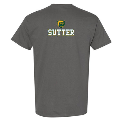 Baylor - NCAA Acrobatics & Tumbling : Josie Sutter - National Champs Shersey T-Shirt-1