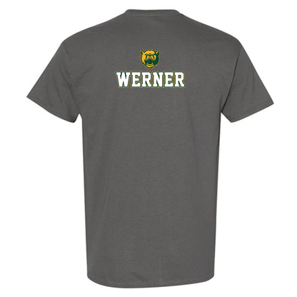 Baylor - NCAA Acrobatics & Tumbling : Madden Werner - National Champs Shersey T-Shirt-1