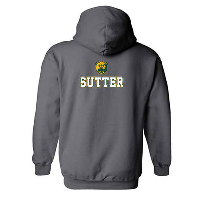 Baylor - NCAA Acrobatics & Tumbling : Josie Sutter - National Champs Shersey Hooded Sweatshirt-1