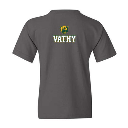 Baylor - NCAA Acrobatics & Tumbling : Gabby Vathy - National Champs Shersey Youth T-Shirt-1