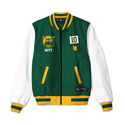 Baylor - NCAA Acrobatics & Tumbling : Emily Bott - National Champs Bomber Jacket-0