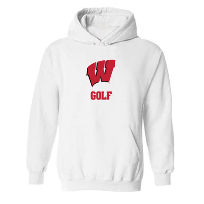 Wisconsin - NCAA Women's Golf : Hadley Ashton - Classic Shersey Hooded Sweatshirt-0