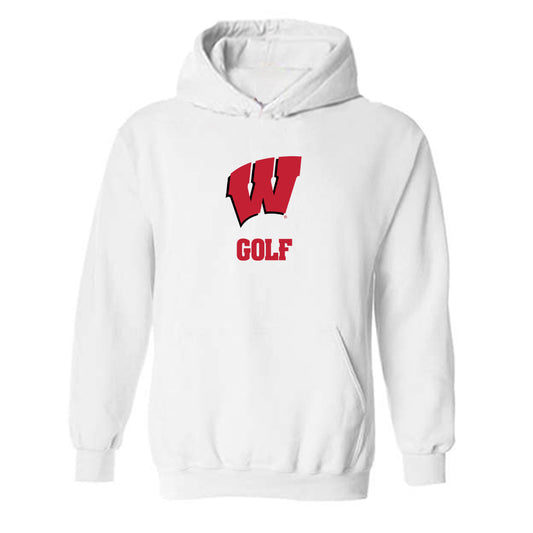 Wisconsin - NCAA Women's Golf : Hadley Ashton - Classic Shersey Hooded Sweatshirt-0