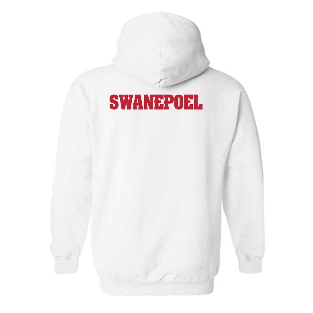 Wisconsin - NCAA Men's Swimming & Diving : Lance Swanepoel - Classic Shersey Hooded Sweatshirt-1