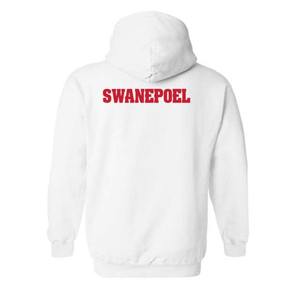 Wisconsin - NCAA Men's Swimming & Diving : Lance Swanepoel - Classic Shersey Hooded Sweatshirt-1