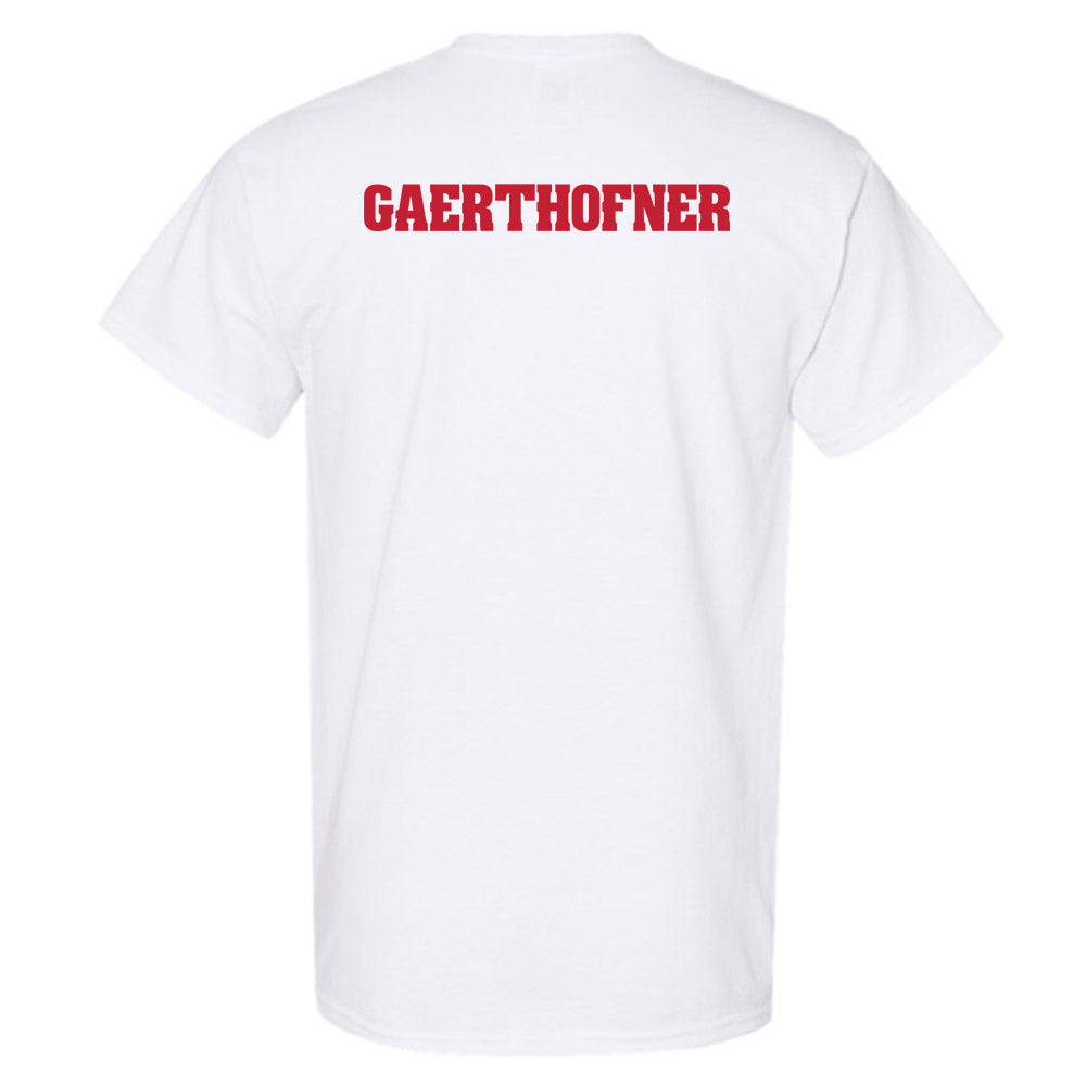 Wisconsin - NCAA Men's Swimming & Diving : Drew Gaerthofner - Classic Shersey T-Shirt-1