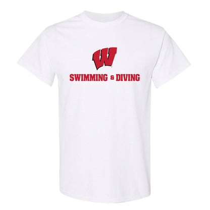 Wisconsin - NCAA Men's Swimming & Diving : Lance Swanepoel - Classic Shersey T-Shirt-0