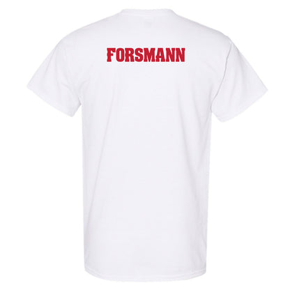 Wisconsin - NCAA Men's Track & Field : Lorenz Forsmann - Classic Shersey T-Shirt-1