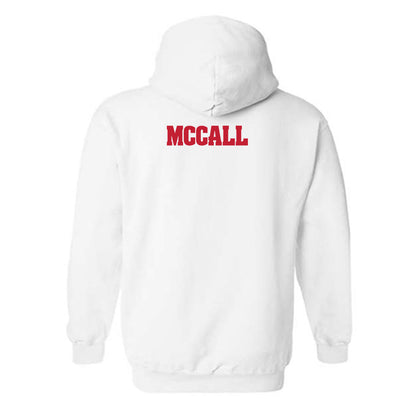 Wisconsin - NCAA Men's Track & Field : Terron McCall - Classic Shersey Hooded Sweatshirt-1