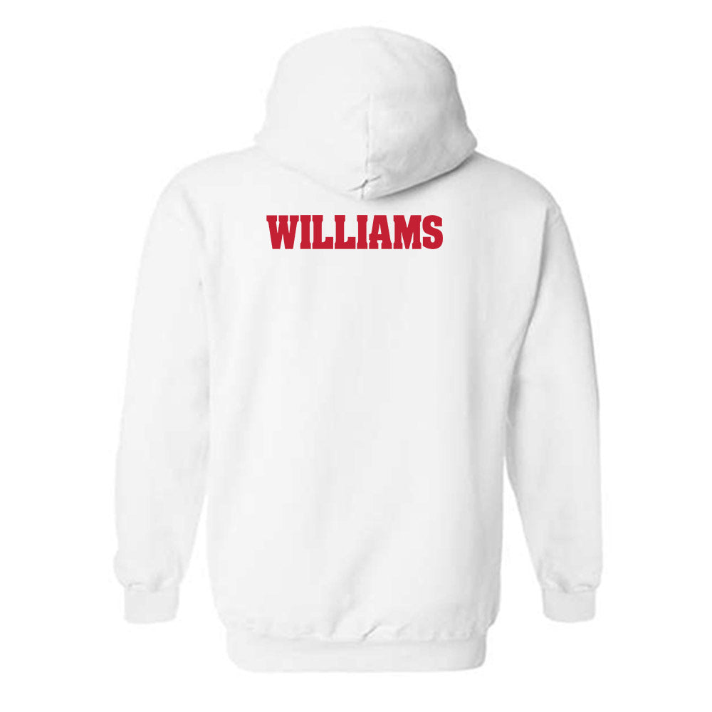 Wisconsin - NCAA Men's Track & Field : Jalen Williams - Classic Shersey Hooded Sweatshirt-1