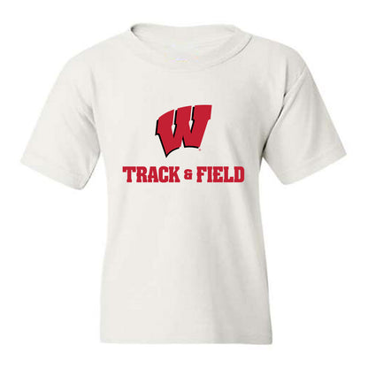 Wisconsin - NCAA Men's Track & Field : Darius Jones II - Classic Shersey Youth T-Shirt-0