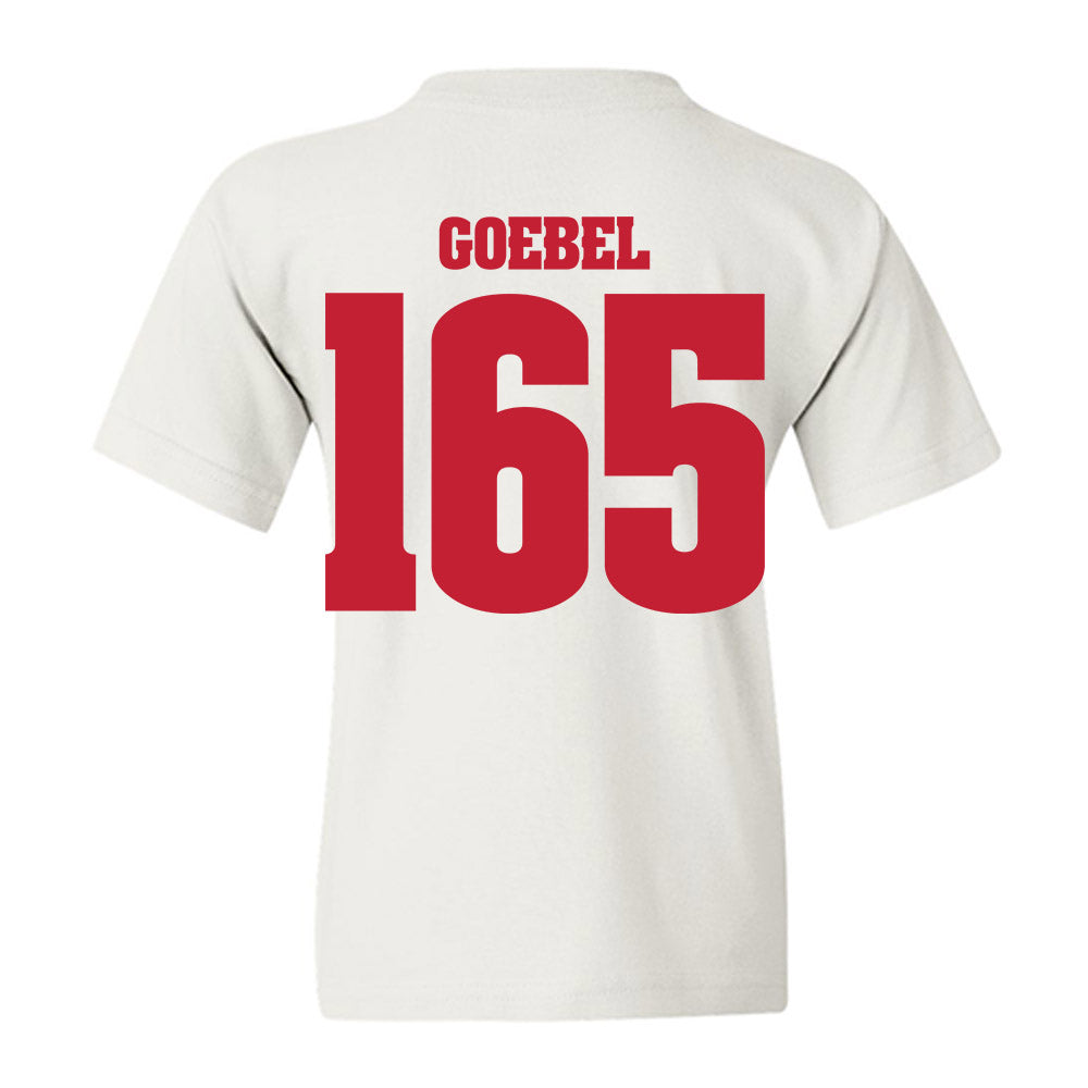 Wisconsin - NCAA Wrestling : Cody Goebel - Classic Shersey Youth T-Shirt-1