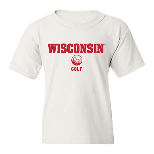 Wisconsin - NCAA Women's Golf : Ava Salay - Sports Shersey Youth T-Shirt-0