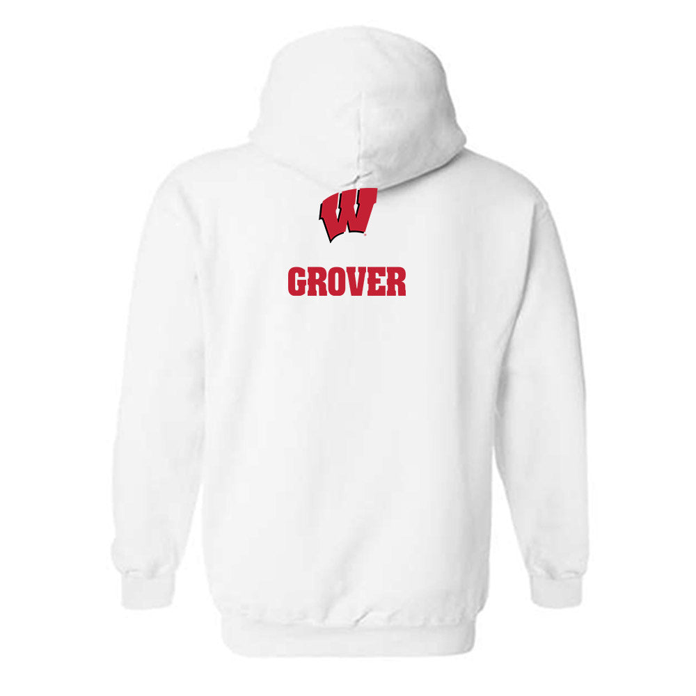 Wisconsin - NCAA Women's Rowing : Madison Grover - Sports Shersey Hooded Sweatshirt-1