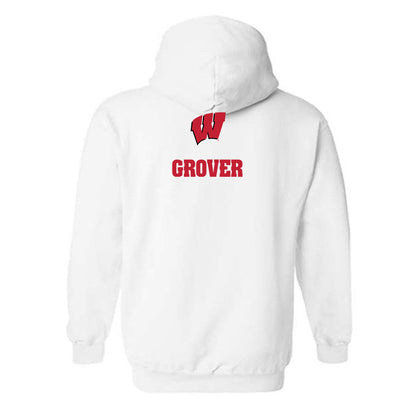 Wisconsin - NCAA Women's Rowing : Madison Grover - Sports Shersey Hooded Sweatshirt-1
