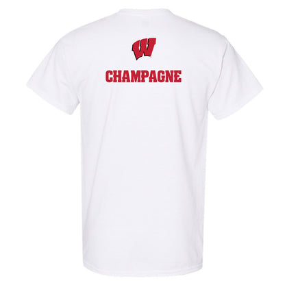 Wisconsin - NCAA Women's Rowing : Valerie Champagne - Sports Shersey T-Shirt-1