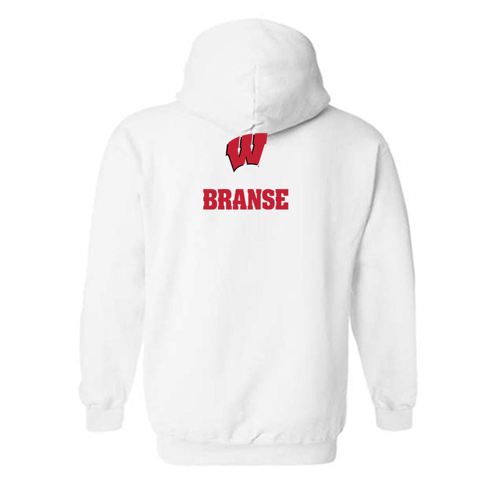 Wisconsin - NCAA Women's Rowing : madison branse - Sports Shersey Hooded Sweatshirt-1