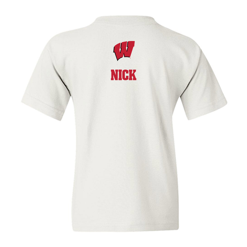 Wisconsin - NCAA Women's Rowing : Jamie Nick - Sports Shersey Youth T-Shirt-1
