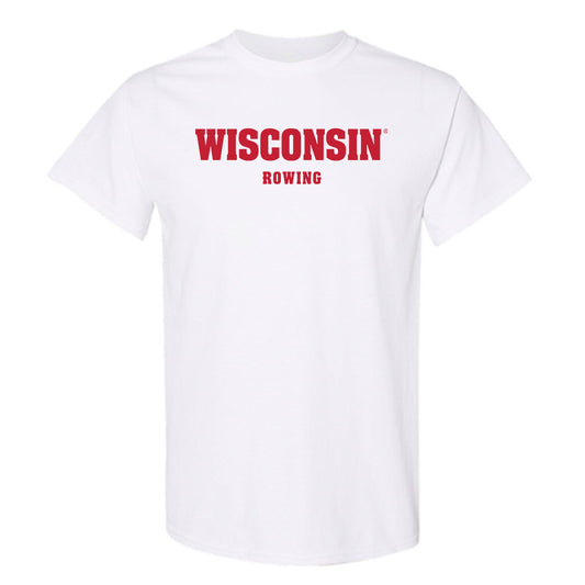 Wisconsin - NCAA Women's Rowing : Valerie Champagne - Sports Shersey T-Shirt-0