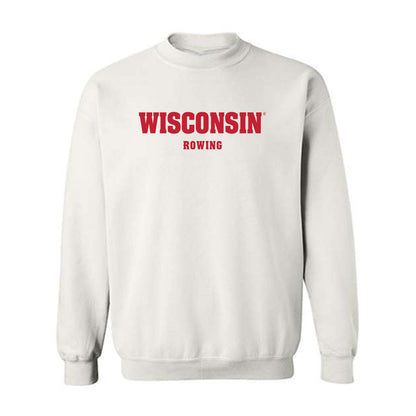 Wisconsin - NCAA Women's Rowing : Madison Grover - Sports Shersey Crewneck Sweatshirt-0