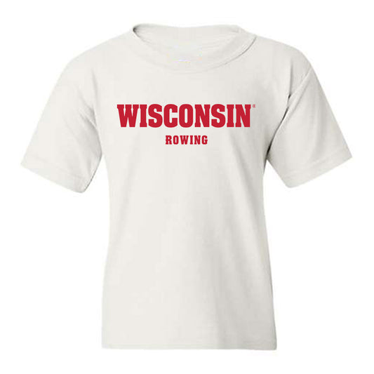 Wisconsin - NCAA Women's Rowing : madison branse - Sports Shersey Youth T-Shirt-0